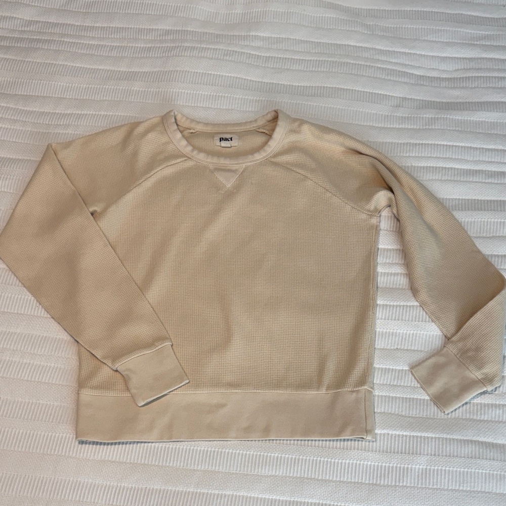 Pact Women’s Tan Sweatshirt